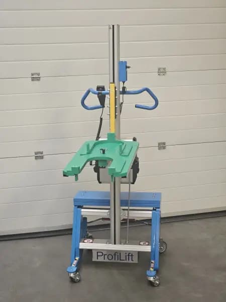 ProfiLift Akku Mobil mit grüner Sonderlastaufnahme